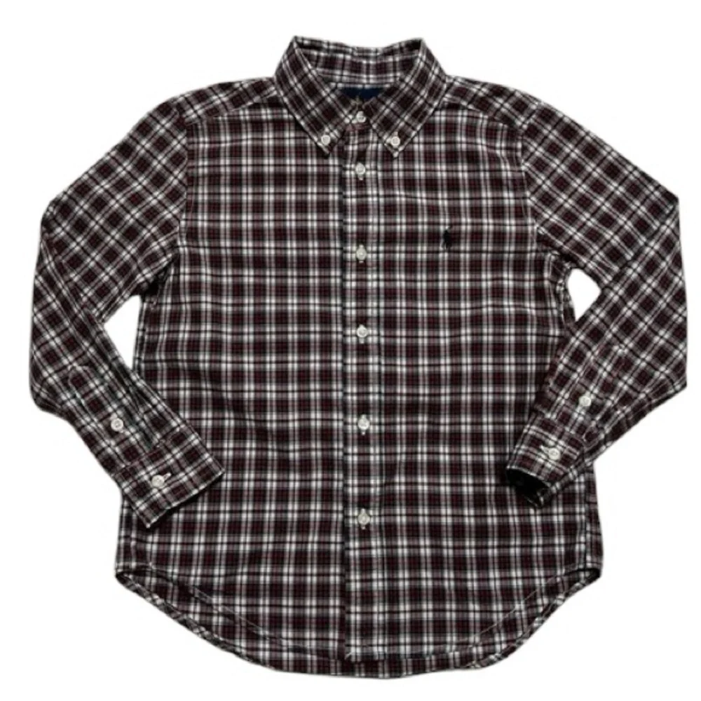 RALPH LAUREN Boys Button Down Shirt Size 7